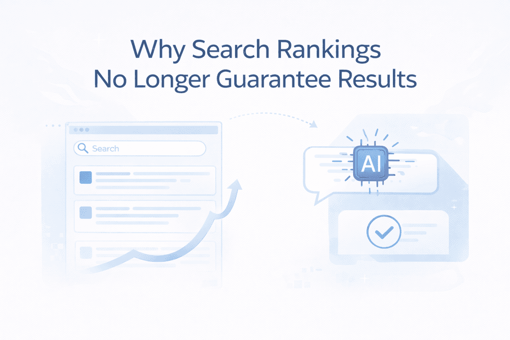 왜 검색 상위에 있어도 성과가 나지 않는가