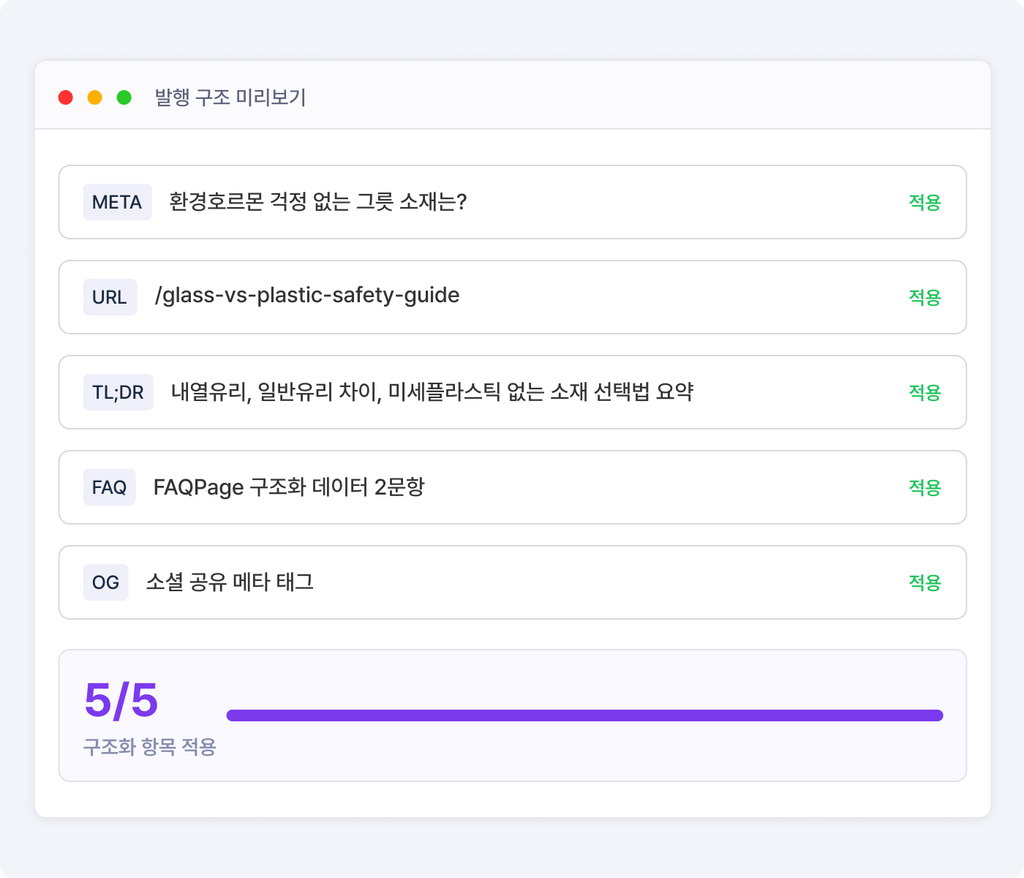 기술적 인프라도 자동화