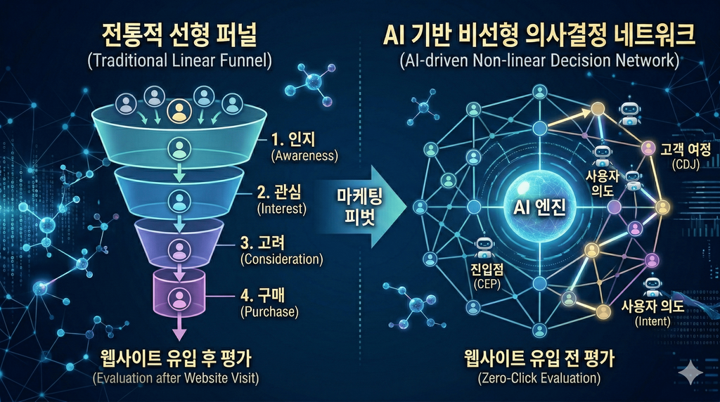 1_optimized 선형적 퍼널의 붕괴와 ‘의사결정 최적화’로의 이동