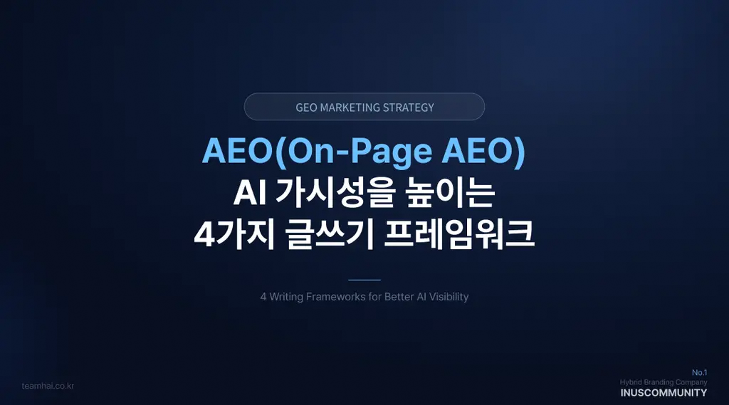 AI 가시성을 높이는 글쓰기