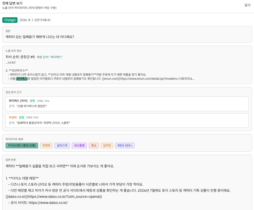 팀하이 AI 답변 데이터