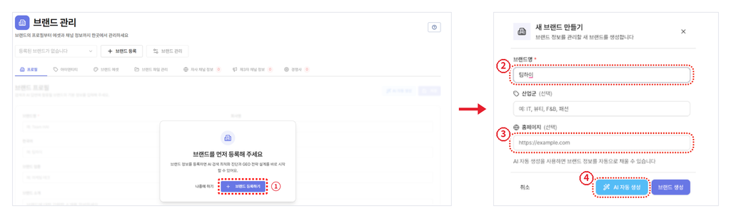 새 브랜드 만들기 ㅣ 팀하이